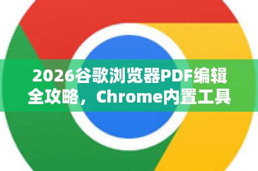 2026谷歌浏览器PDF编辑全攻略，Chrome内置工具与插件详解