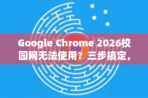 Google Chrome 2026校园网无法使用？三步搞定，亲测有效！