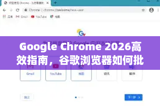 Google Chrome 2026高效指南，谷歌浏览器如何批量删除历史记录