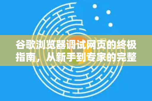 谷歌浏览器调试网页的终极指南，从新手到专家的完整教程